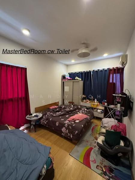Kondominium untuk Disewa di Kings Bay @ Country Garden Danga Bay - Mandy Goh Siew Li - Master Bedroom - PropertyGuru.com.my