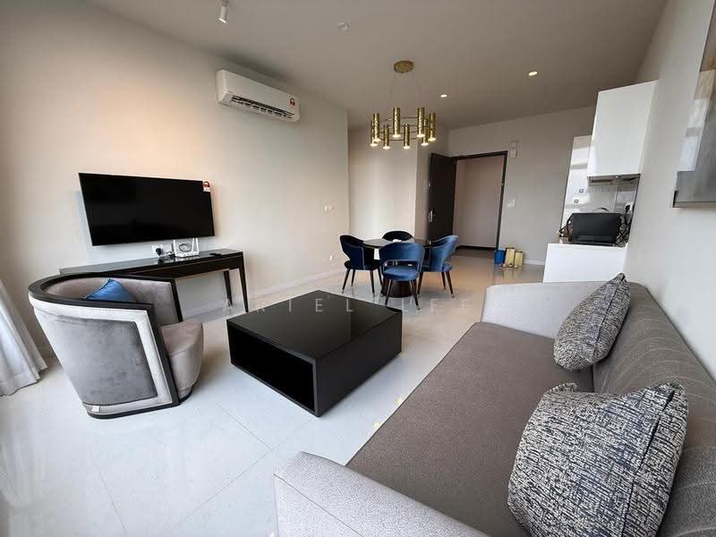 Kediaman Servis untuk Dijual di Service Suites @ Pavilion Embassy - Ariel Lee - Living Room - PropertyGuru.com.my
