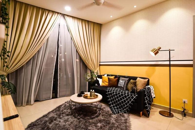 Service Residence for Rent at KL Gateway Premium Residences - Felis See - Living Room - PropertyGuru.com.my