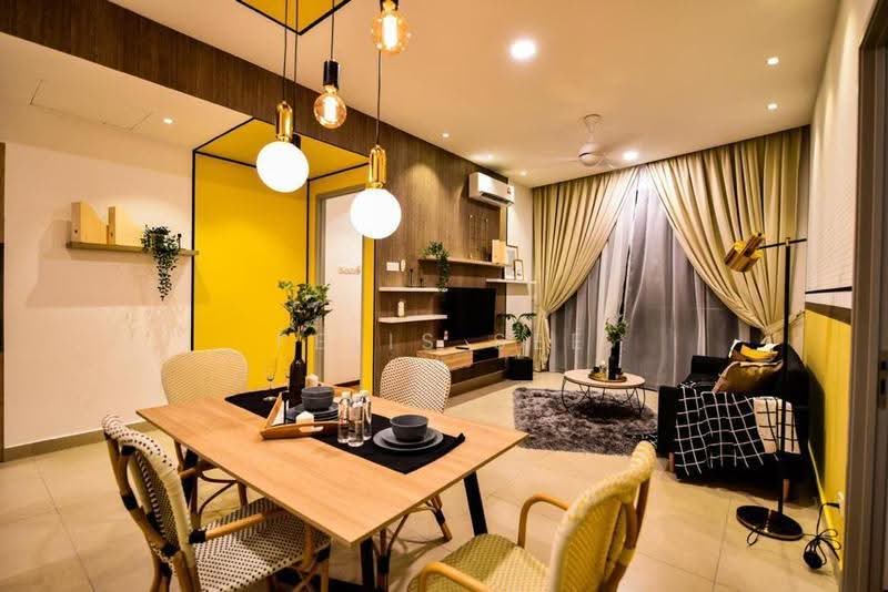 Service Residence for Rent at KL Gateway Premium Residences - Felis See - Living Room - PropertyGuru.com.my
