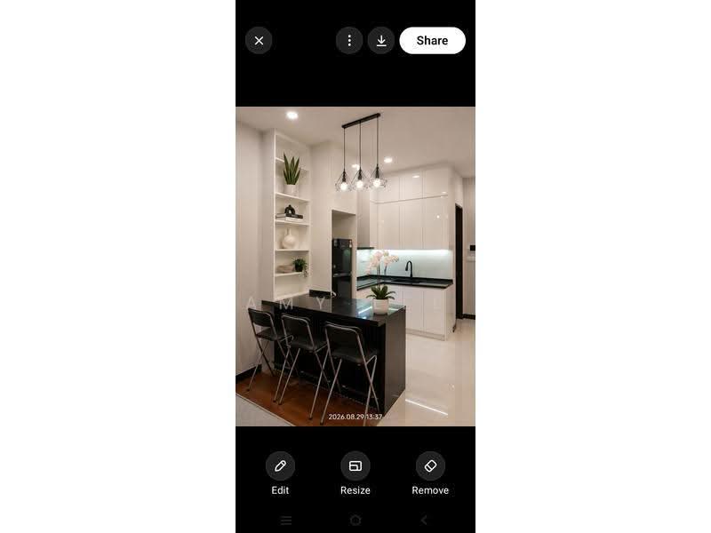 Condominium for Rent at Impression U-Thant - Amy Lee - Kitchen - PropertyGuru.com.my