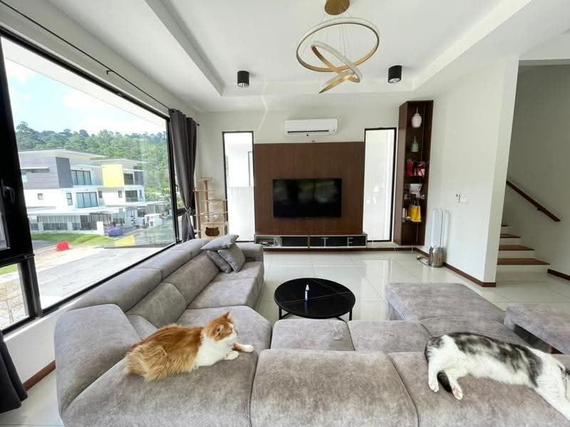 Semi-Detached House for Sale in Ampang (Selangor) - Diren Tee - Living Room - PropertyGuru.com.my