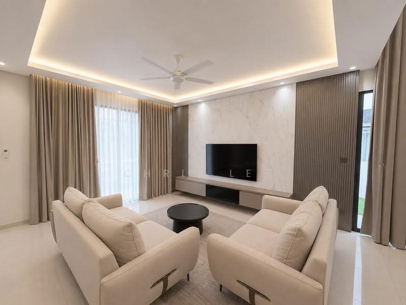 Rumah Teres 2-Tingkat untuk Disewa di Bandar Gamuda Cove (Dengkil) - Chris Lee - Living Room - PropertyGuru.com.my
