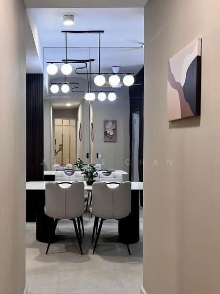 Kediaman Servis untuk Disewa di Teja @ Subang Jaya City Centre (SJCC) - Jessie Chan - Dining Room - PropertyGuru.com.my