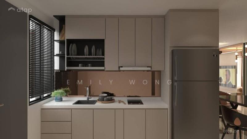 Kediaman Servis untuk Dijual di Dawn KLCC - Emily Wong - Kitchen - PropertyGuru.com.my