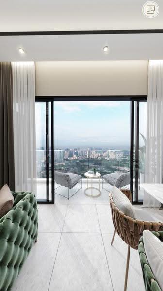 Kediaman Servis untuk Dijual di The Vesta Residences - Kay Kong - Balcony - PropertyGuru.com.my