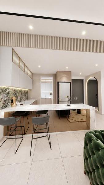Kediaman Servis untuk Dijual di The Vesta Residences - Kay Kong - Kitchen - PropertyGuru.com.my