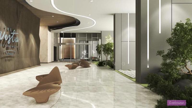 Kediaman Servis untuk Dijual di The Vesta Residences - Kay Kong - Entrance - PropertyGuru.com.my