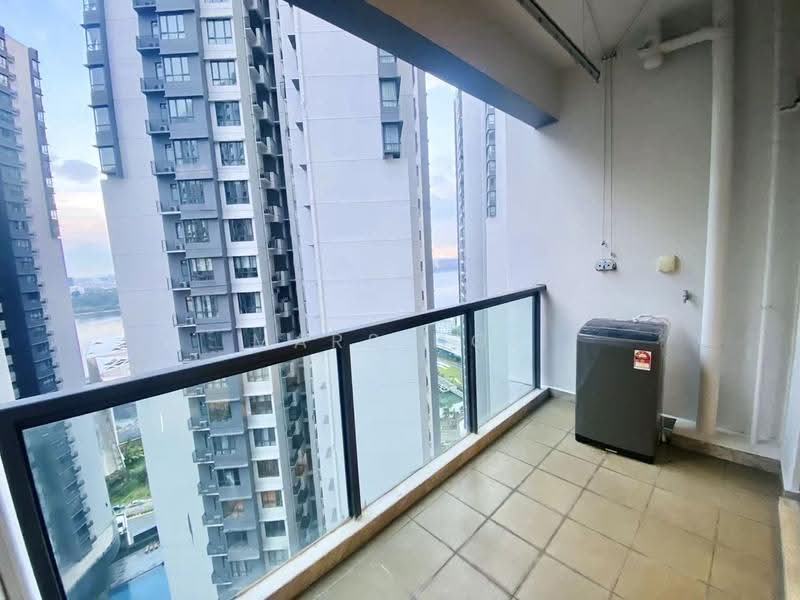 Service Residence for Rent at R&F Princess Cove Phase 1 - Mars Hoe - Balcony - PropertyGuru.com.my