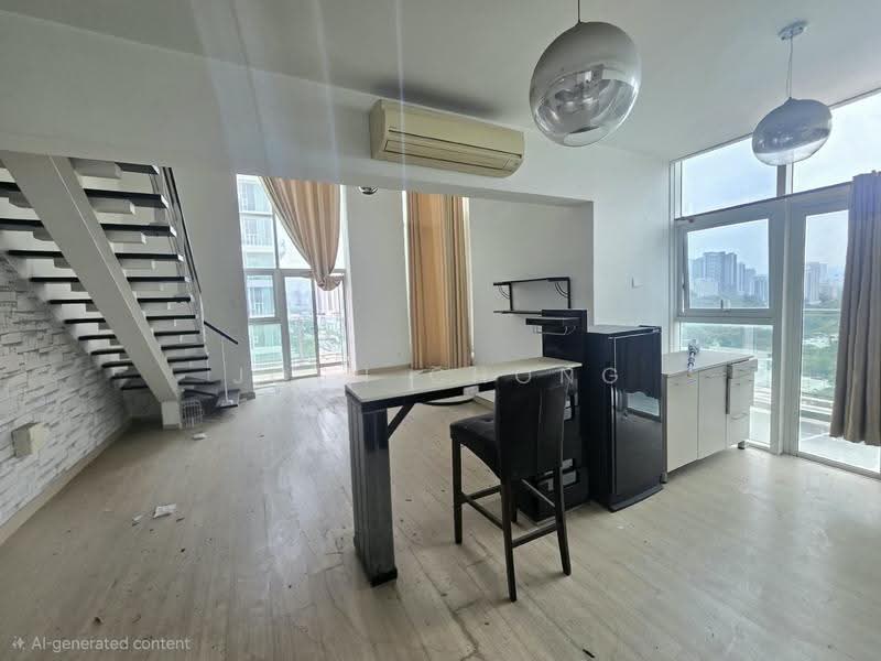 Kediaman Servis untuk Dijual di The Scott Garden SOHO - Josh Chong - Living Room - PropertyGuru.com.my
