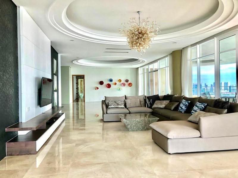 Kondominium untuk Disewa di 8 Gurney (The Shore Condominium) - Alex Lim - Living Room - PropertyGuru.com.my