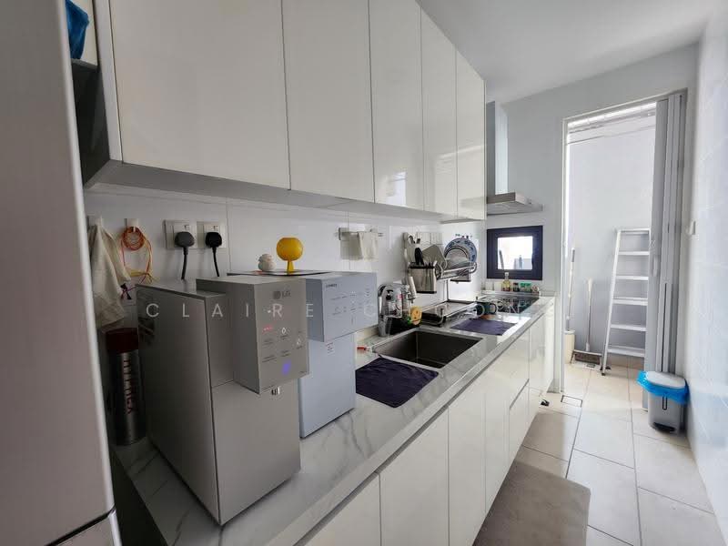 Kediaman Servis untuk Dijual di Skyluxe On The Park Bukit Jalil - Claire Choong - Kitchen - PropertyGuru.com.my