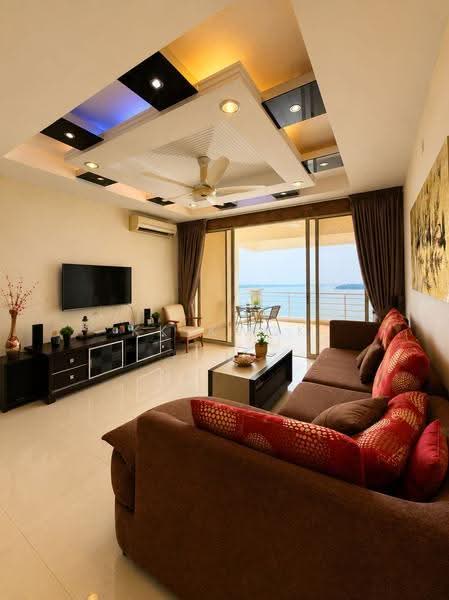 Kondominium untuk Dijual di Putra Marine Resort - KK Kwok - Living Room - PropertyGuru.com.my