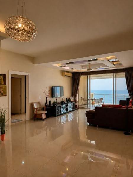 Kondominium untuk Dijual di Putra Marine Resort - KK Kwok - Living Room - PropertyGuru.com.my