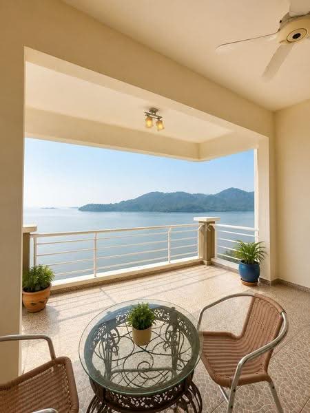 Kondominium untuk Dijual di Putra Marine Resort - KK Kwok - Balcony - PropertyGuru.com.my
