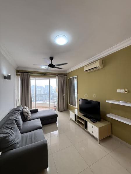 Kondominium untuk Disewa di Gurney Park Condominium - Lucas Foo - Living Room - PropertyGuru.com.my