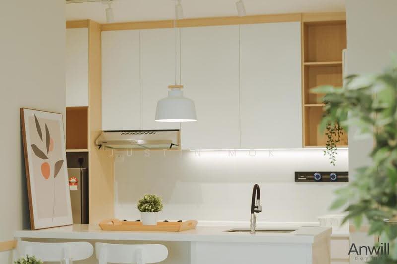 Service Residence for Sale at Alanis Residence - Justin Mok - Kitchen - PropertyGuru.com.my