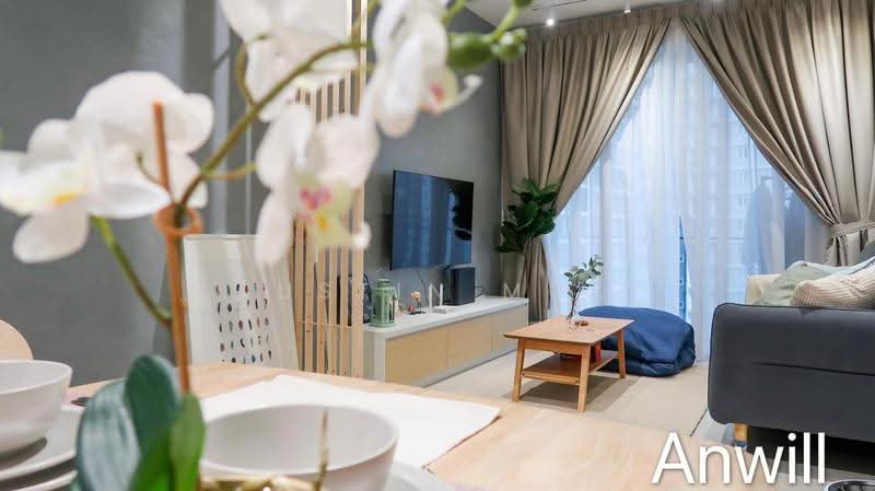 Service Residence for Sale at Alanis Residence - Justin Mok - Living Room - PropertyGuru.com.my