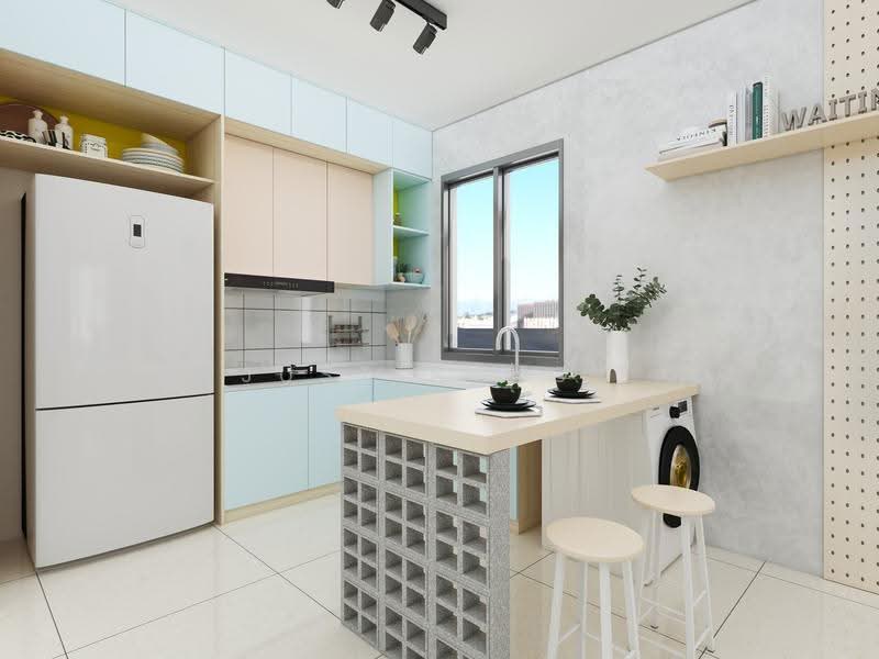 Service Residence for Sale at Starz Valley - Justin Mok - Kitchen - PropertyGuru.com.my