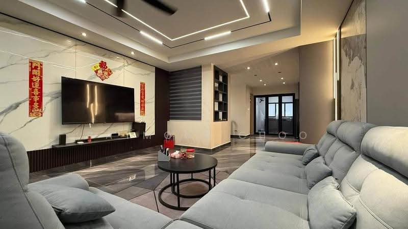 Rumah Teres 2.5-Tingkat untuk Dijual di Bandar Botanic (Klang) - Raymond Choo - Living Room - PropertyGuru.com.my