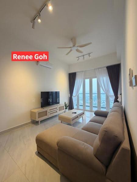 Kondominium untuk Disewa di Codrington Residence - Renee Goh - Living Room - PropertyGuru.com.my