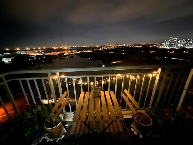Service Residence for Rent at Vega Residensi 1 - Mu'izz Halim - Balcony - PropertyGuru.com.my