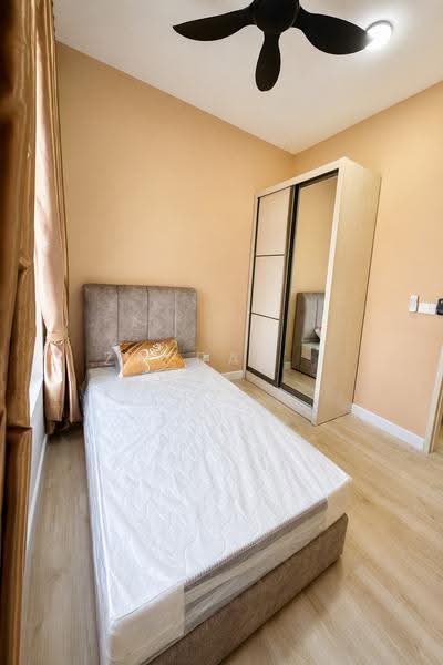 Service Residence for Rent at Quinn Residence - Zafran . - Bedroom - PropertyGuru.com.my