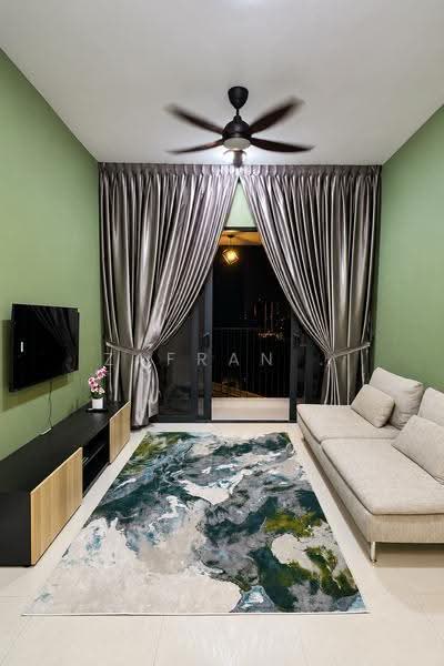 Service Residence for Rent at Quinn Residence - Zafran . - Living Room - PropertyGuru.com.my