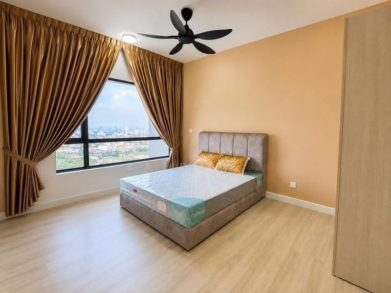 Service Residence for Rent at Quinn Residence - Zafran . - Bedroom - PropertyGuru.com.my