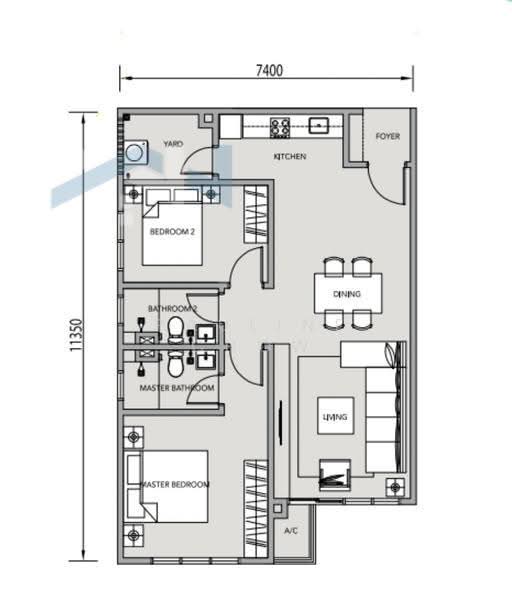 Kediaman Servis untuk Dijual di Aurora Tower @ Eco Sky - Pauline Chow - PropertyGuru.com.my