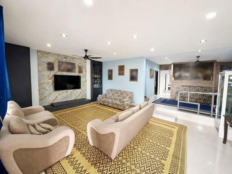Rumah Teres 2-Tingkat untuk Dijual di Bandar Seri Alam (Masai) - Amir Faris Rusli - Living Room - PropertyGuru.com.my