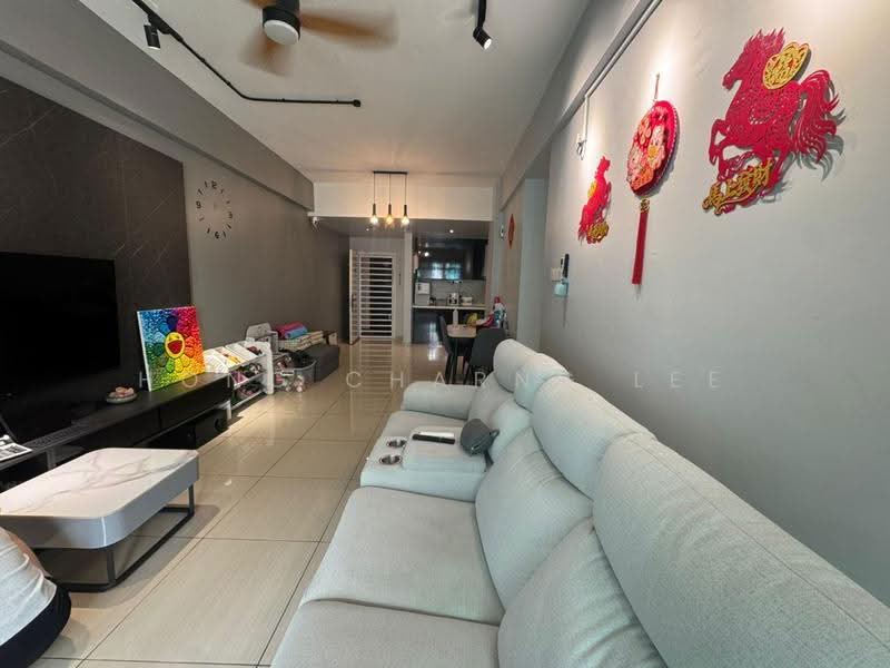 Apartment for Rent at Midori Green (Pangsapuri Hijauan) - Hong Charng Lee - Living Room - PropertyGuru.com.my