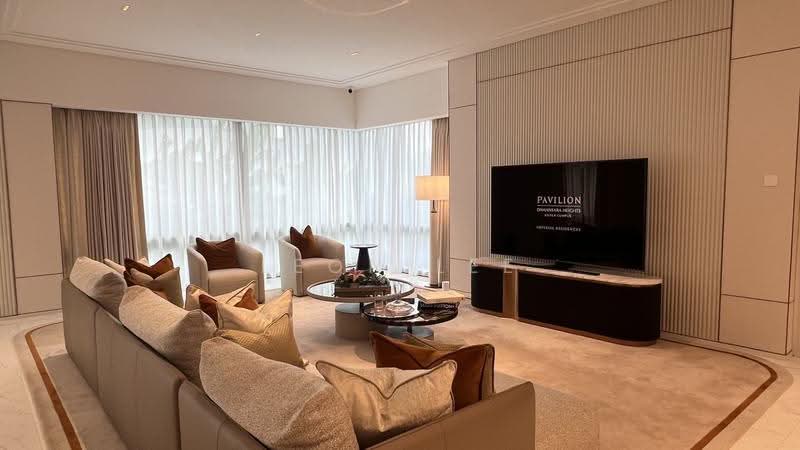 Service Residence for Sale at Pavilion Damansara Heights - Leon Lee - Living Room - PropertyGuru.com.my