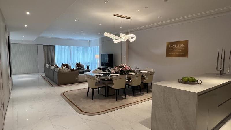 Service Residence for Sale at Pavilion Damansara Heights - Leon Lee - Living Room - PropertyGuru.com.my