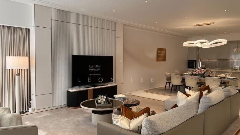 Service Residence for Sale at Pavilion Damansara Heights - Leon Lee - Living Room - PropertyGuru.com.my