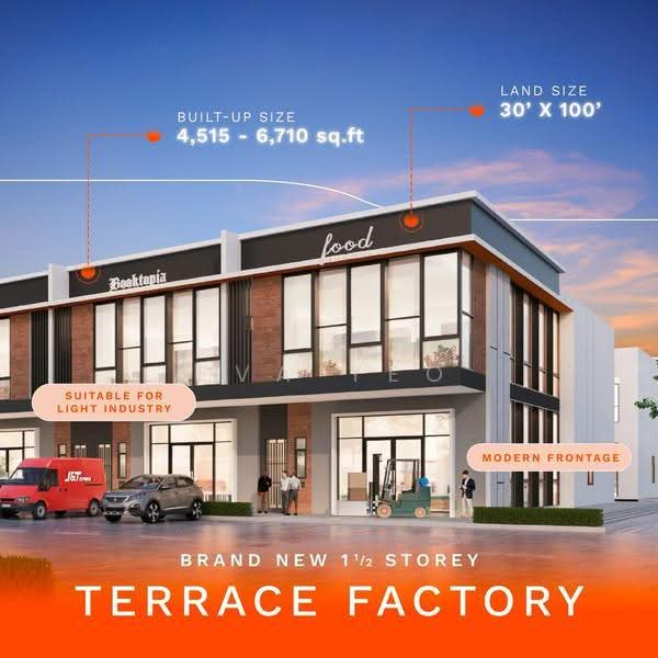 Kilang Berkembar untuk Dijual di Ulu Tiram (Johor) - Eva Yeo - Exterior - PropertyGuru.com.my