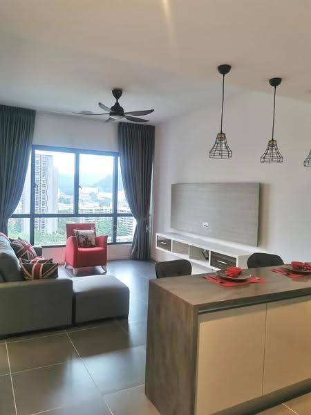 Kediaman Servis untuk Disewa di Ativo Suites @ Damansara Avenue - KC Khoo - Living Room - PropertyGuru.com.my