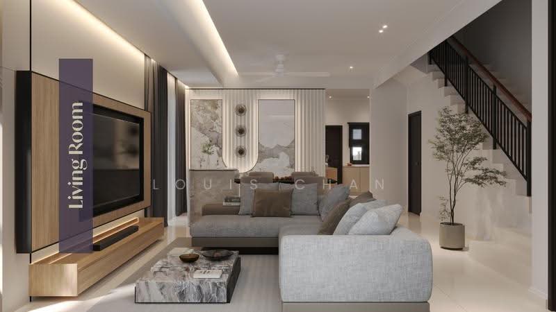 2-storey Terraced House for Sale in Taman Bunga Raya (Klang) - Louis Chan - Living Room - PropertyGuru.com.my