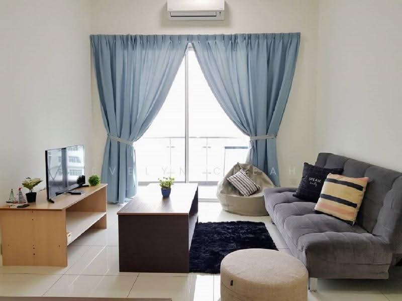Service Residence for Sale at Skypod Residence - Evelyn Cheah - Living Room - PropertyGuru.com.my