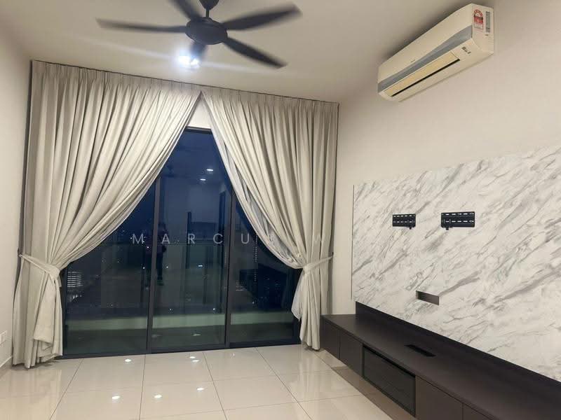Kediaman Servis untuk Dijual di LakePark Residence @ KL North - Marcus Wong - Living Room - PropertyGuru.com.my
