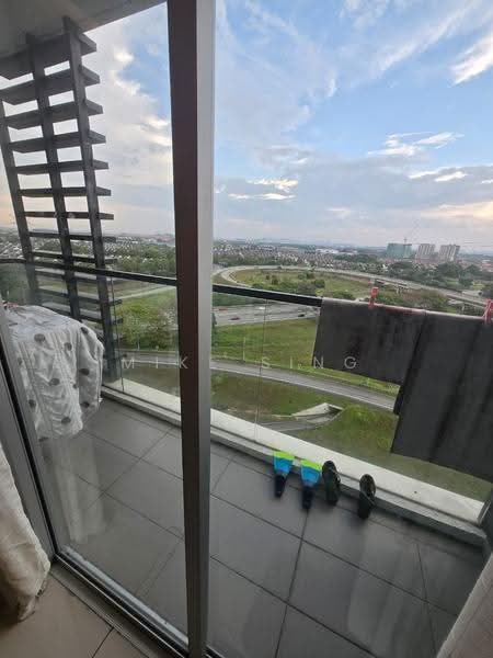 Kediaman Servis untuk Disewa di Gaya Resort Homes - Mike Sing - Balcony - PropertyGuru.com.my