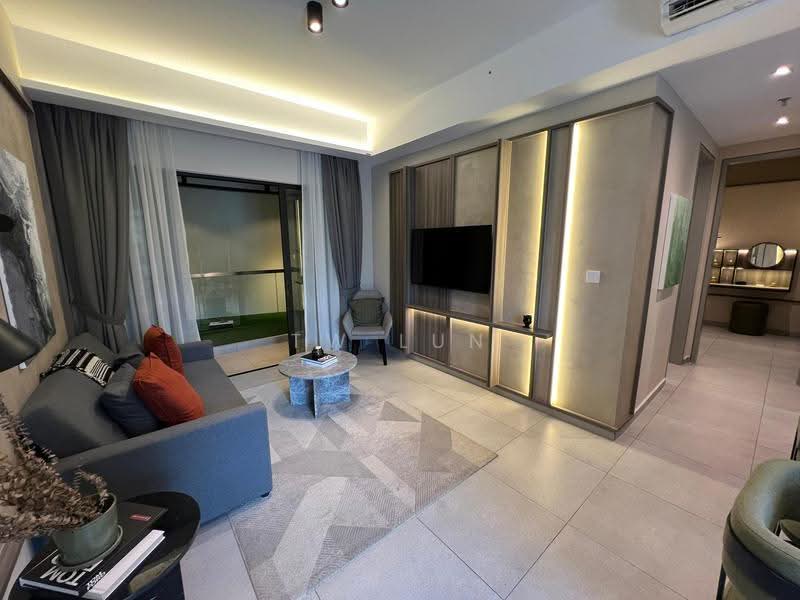 Service Residence for Sale at RedEarth @ Genting Xintiandi - Tw Lun - Living Room - PropertyGuru.com.my