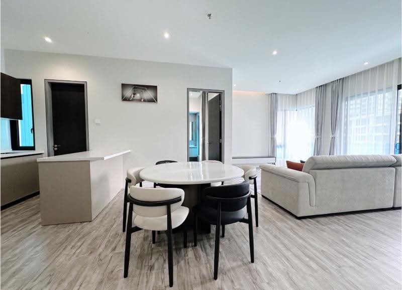 Service Residence for Sale at GeoElite Residences - Ester Chin - Living Room - PropertyGuru.com.my