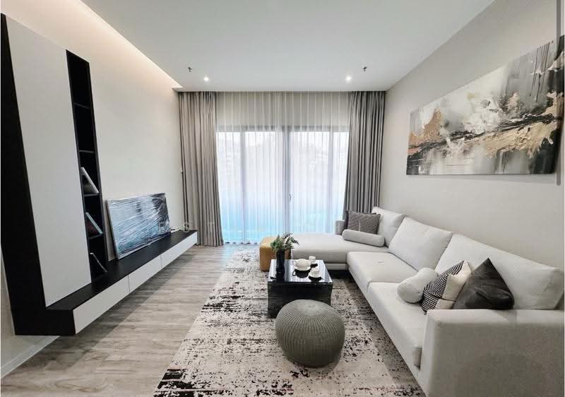 Service Residence for Sale at GeoElite Residences - Ester Chin - Living Room - PropertyGuru.com.my