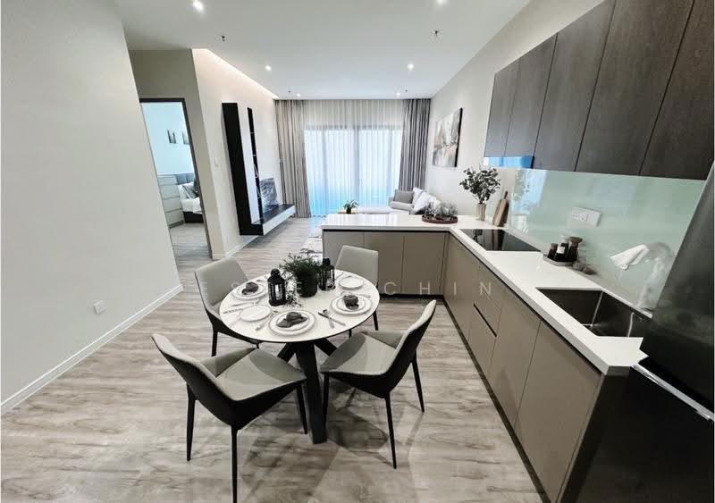Service Residence for Sale at GeoElite Residences - Ester Chin - Kitchen - PropertyGuru.com.my