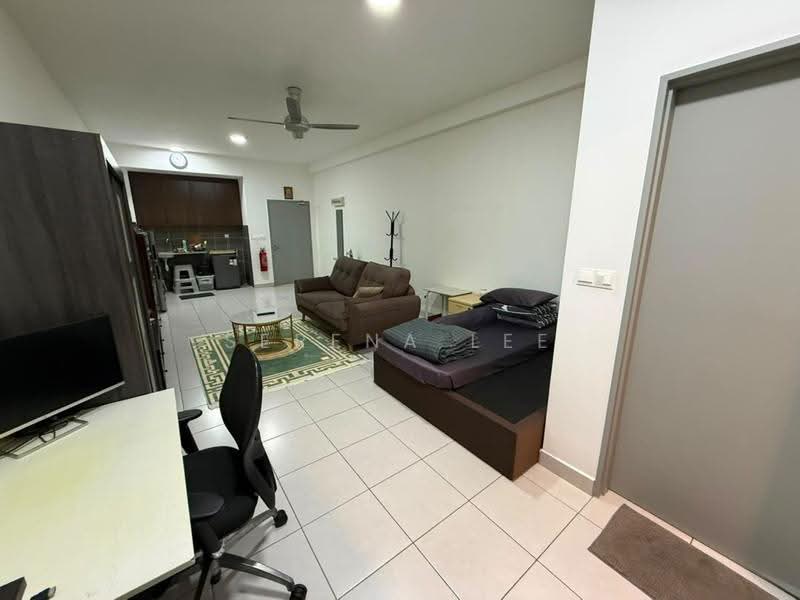 Service Residence for Sale at The Netizen - Serena Lee - Living Room - PropertyGuru.com.my
