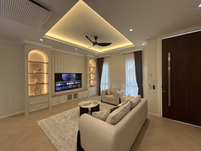 Twin Villas for Rent in Mont Kiara (Kuala Lumpur) - Ben Lor - Living Room - PropertyGuru.com.my