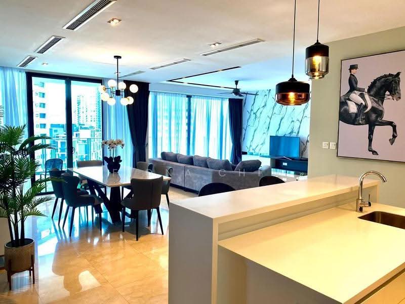 Condominium for Sale at 11 Mont Kiara @ MK11 - Fiona Chin - Living Room - PropertyGuru.com.my