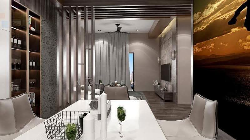 Kediaman Servis untuk Dijual di The Platino Serviced Apartment - NG ZEN XI - Living Room - PropertyGuru.com.my