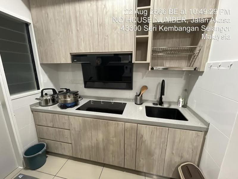 Kediaman Servis untuk Disewa di Akasa - Melvin . - Kitchen - PropertyGuru.com.my